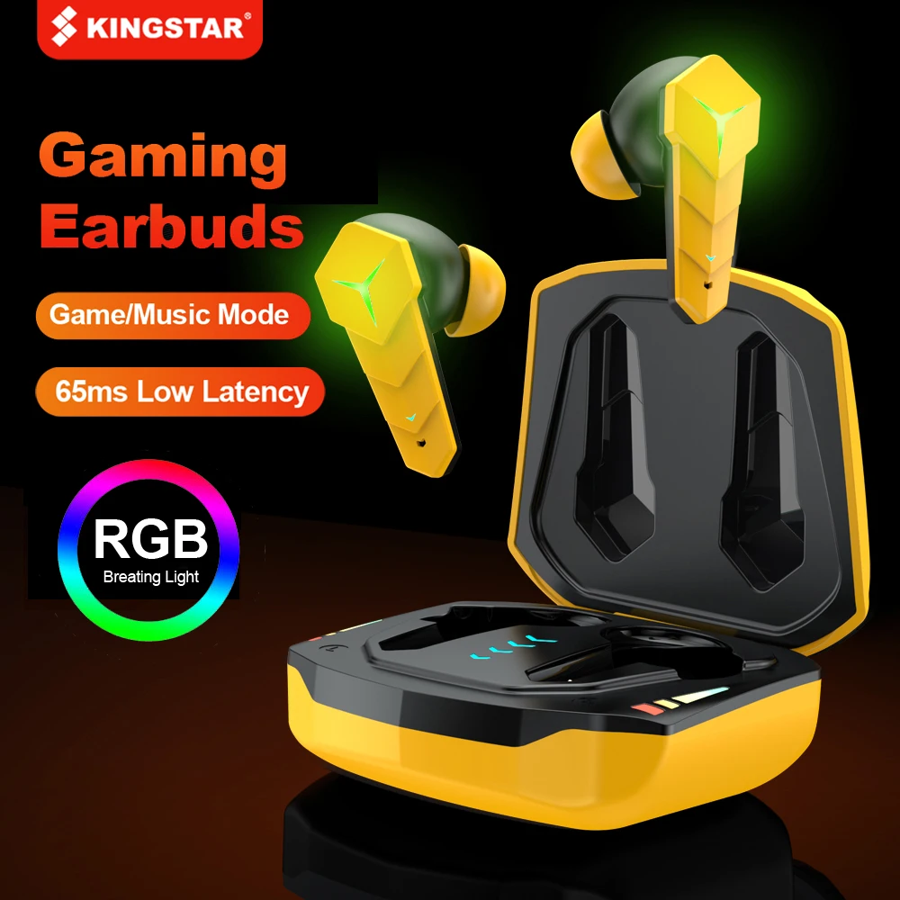 TWS-наушники KINGSTAR игровые с микрофоном и поддержкой Bluetooth | Электроника