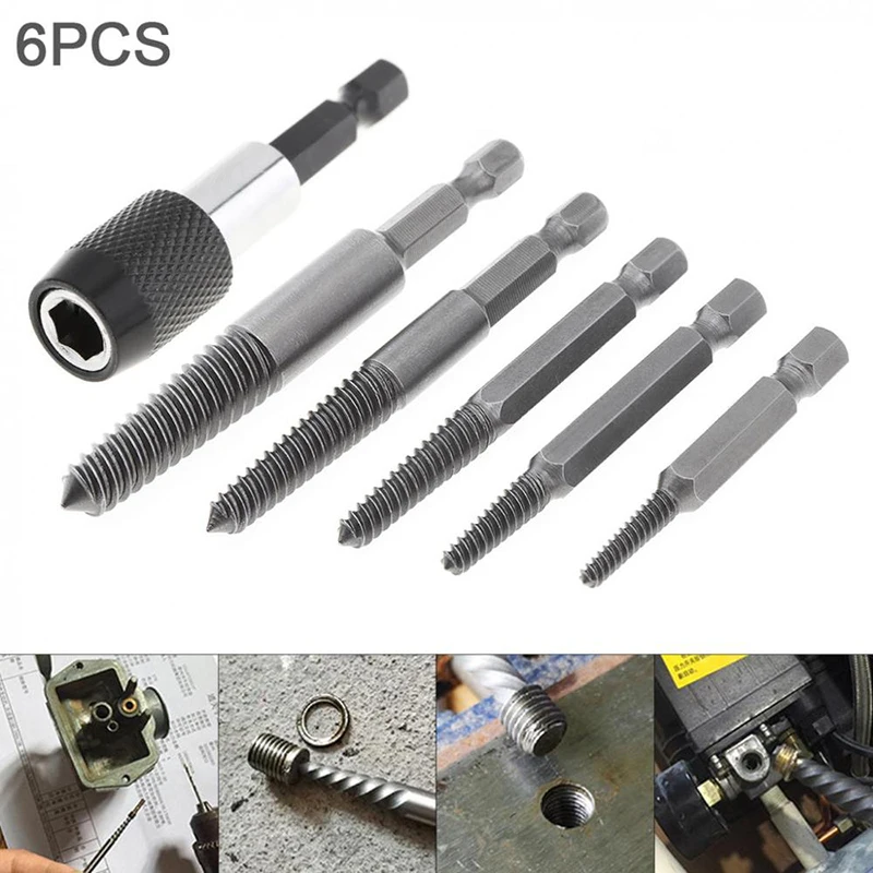 6pcs_lot_Bolt_Remover_Screw_Extractor_HSS_Screw_Remover_Drill_Bits_with_Hex_Shank_and_Spanner