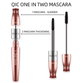 

thin and long mascara 4D thick volume warped waterproof, anti - sweat and non - dizzy dye makeup 5.0