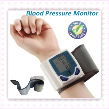 

Home digtal Arm Automatic Blood Pressure Monitor BP Sphygmomanometer Pressure Meter Tonometer for Measuring Arterial Pressure