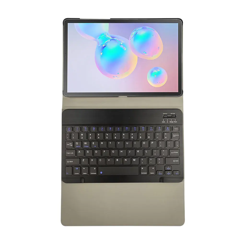 Чехол с клавиатурой Bluetooth для samsung Galaxy Tab S6, 10,5 дюймов, SM-T860, SM-T865,, чехол из искусственной кожи, беспроводная клавиатура, чехол для планшета