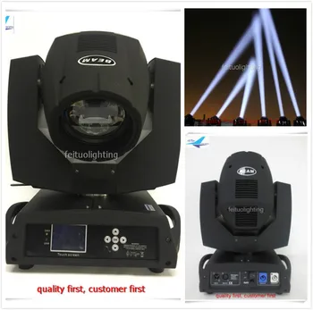 

E-2pcs with case sharpy 7r beam 230 moving head 8 prism for dj music stage device no touch screen