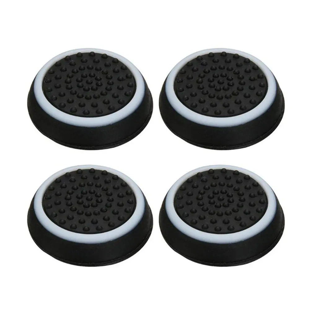 

Thumb Stick Grips Caps For Playstation 4 Ps4 Pro Slim Silicone Analog Thumbstick Grips Cover For Xbox Ps3 Ps4 Accessories
