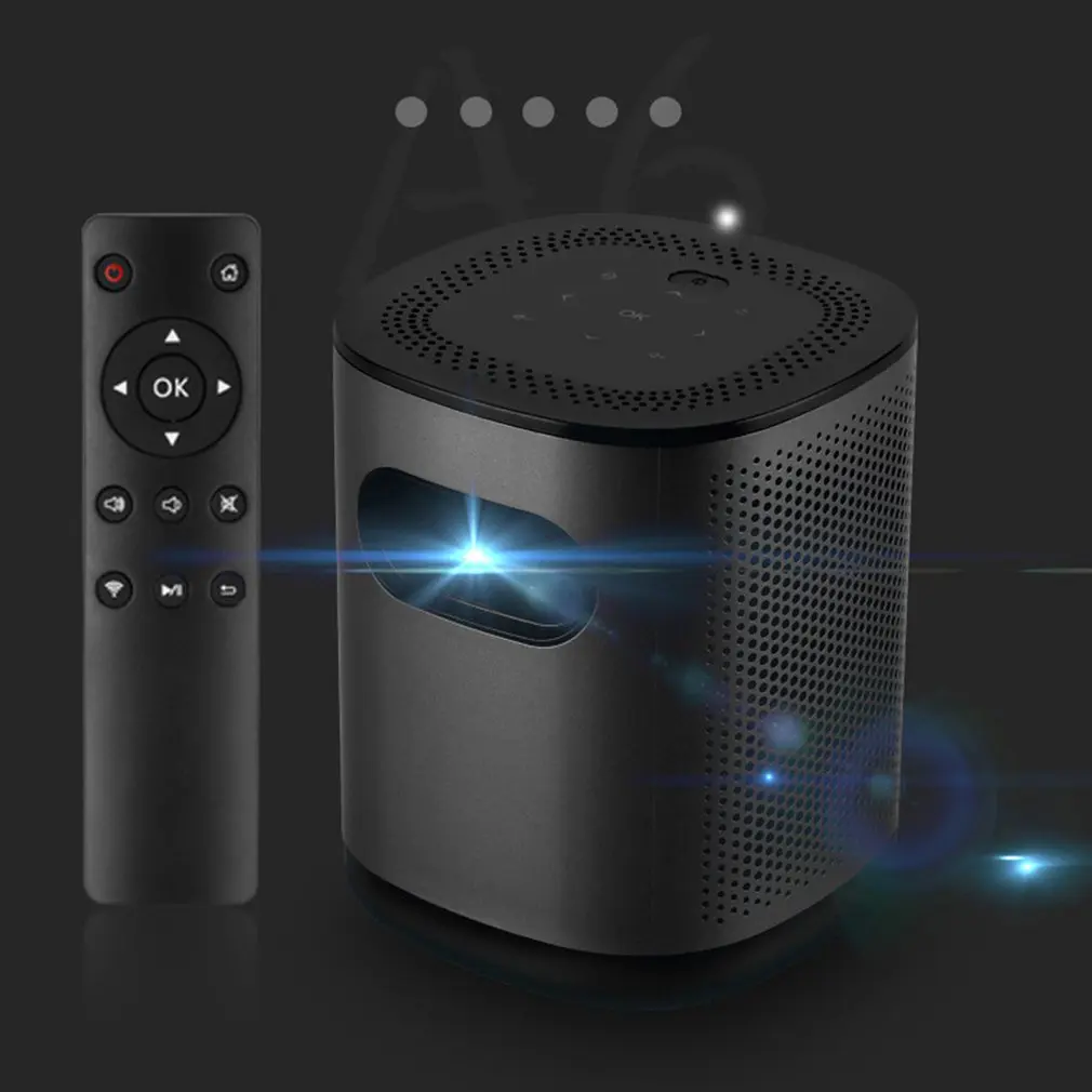 Офисный проектор домашний мини Проекция поддержка 1080P портативный проектор Встроенная система Android