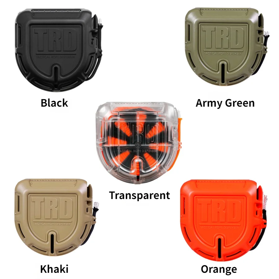 Rope Dispenser Outdoor TRD Wire Quick Cutting Tool Paracord Storage Box for Survival Self protection Emergency paracord rope braided paracord paracord accessories outdoor accessories