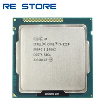 Б/у Intel Core i3 3220 3,3 ГГц 3 м Кэш двухъядерный Процессор процессор SR0RG LGA 1155