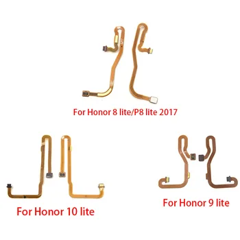 

20Pcs/lot Home Button FingerPrint Touch ID Sensor Flex Cable Ribbon Replacement Parts For Huawei Honor 8 9 10 lite 7X 8X 9X