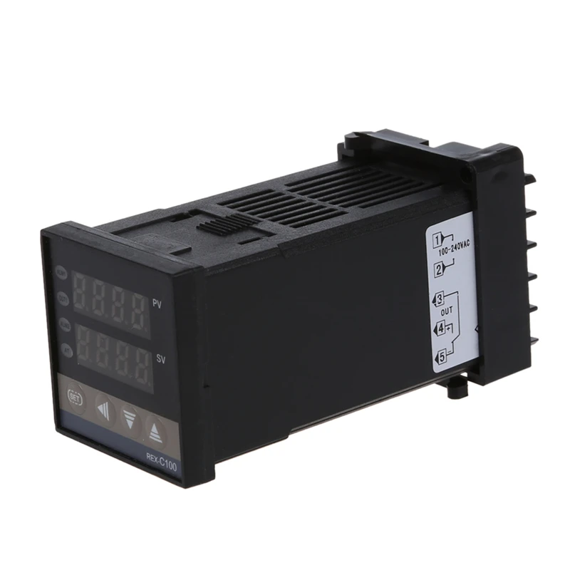 

SSR Dual Two Digital Display F/C PID Temperature Controller