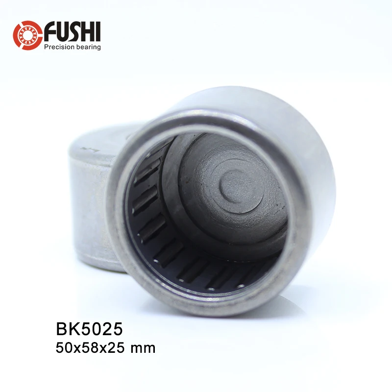 BK5025 игольчатые подшипники 50*58*25 мм (1 шт.) тянутая чаша игольчатый роликовый