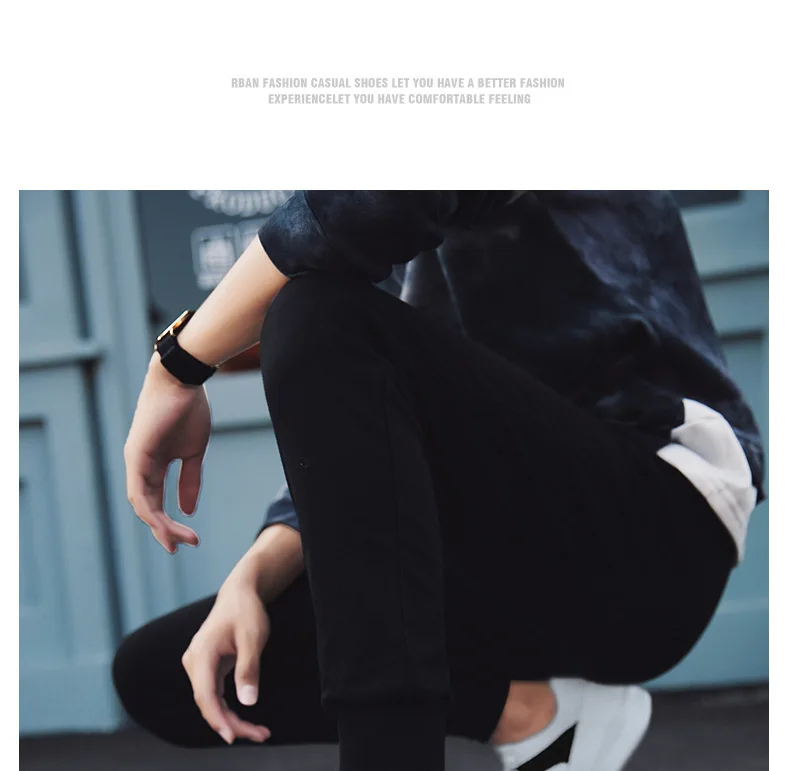 Explosion comfortable Large size spring and autumn new trend men's fashion shoes casual students personality wild men's shoes