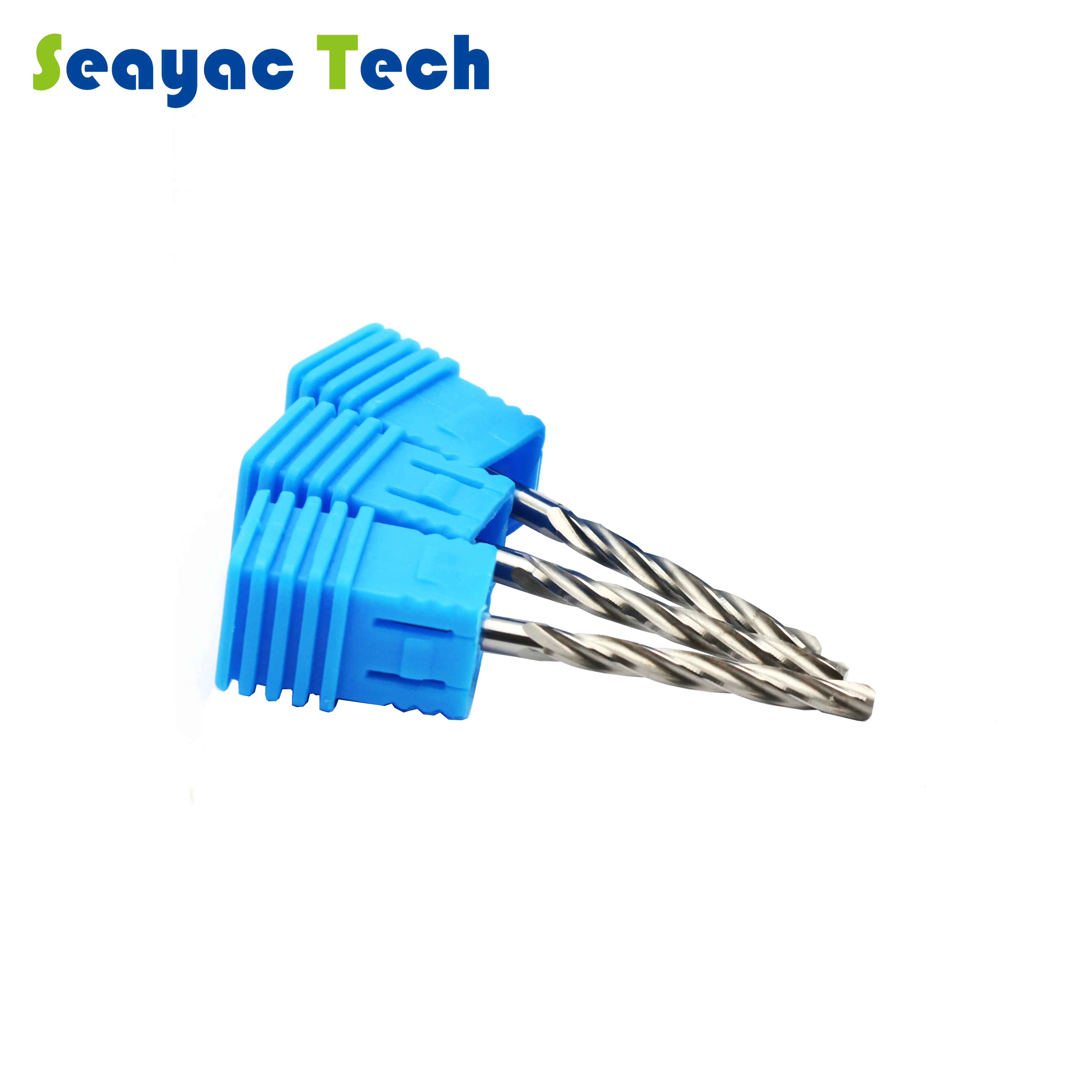 solid carbide spiral downcut reamer high precision carbide reamers, tungsten steel reamer H7