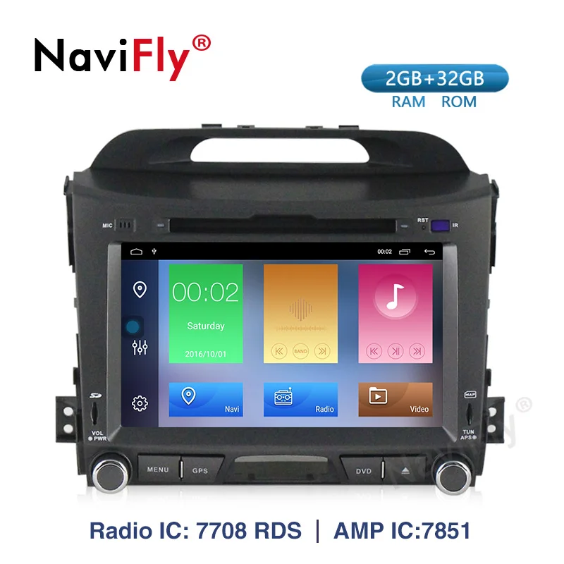 Excellent Navifly Android 9.1 Car multimedia player for SPORTAGE R 2010-2013 car dvd player GPS Navigator Quad Core Wifi Head Unit 32G ROM 0 Excellent Navifly Android 9.1 Car multimedia player for SPORTAGE R 2010-2013 car dvd player GPS Navigator Quad Core Wifi Head Unit 32G ROM 0