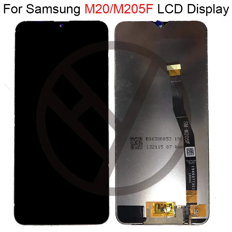 

6.3'' LCD For SAMSUNG Galaxy M20 2019 SM-M205 M205F LCD Display Touch Screen Digitizer Assembly replacement parts