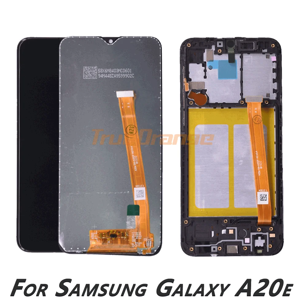 ЖК экран для Samsung A20e LCD A202 дисплей A202F A202DS с сенсорным дигитайзером в сборе|Экраны
