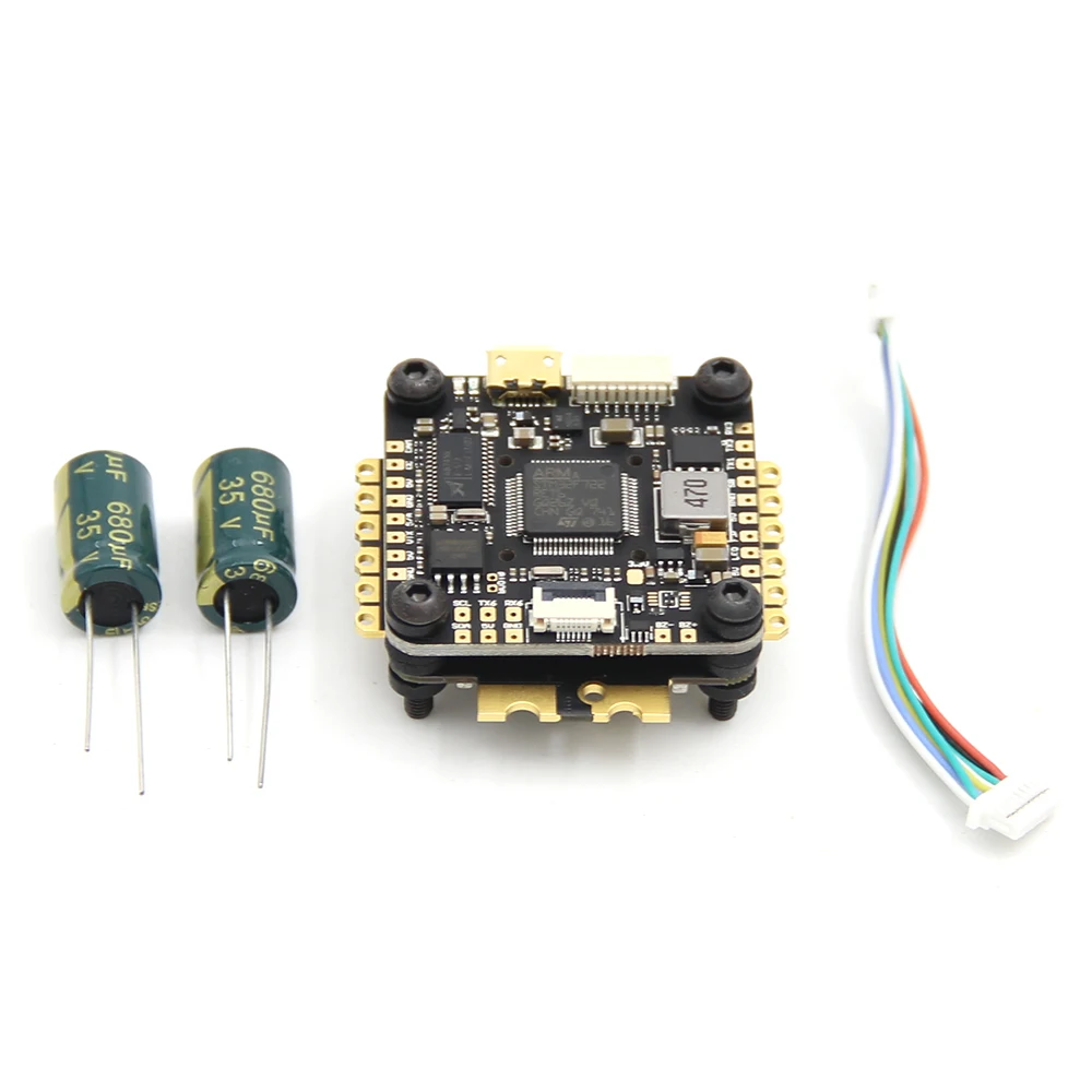 AIRBOT F7 Контроллер полета + Furling32 аэропорта 4 в 1 4x50A F3 32bit ESC для квадрокоптера дрона