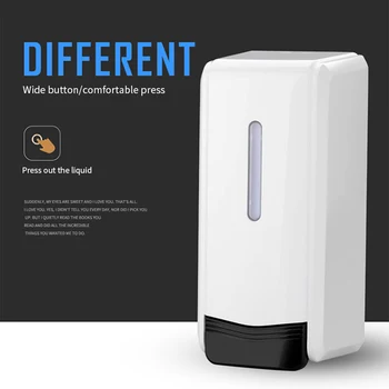 

1000ml Hand-Pressed Manual Hand Sterilizer Soap Dispenser Wall-Mounted Foam Machine Alcohol Sprayer For Home Hospital