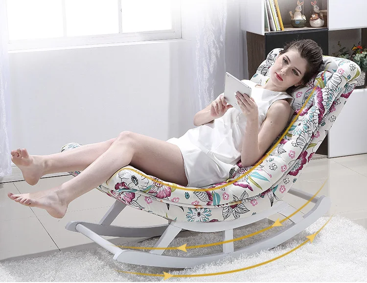 Кресло качалка для отдыха в Европейском стиле кресло балкона одиночный диван