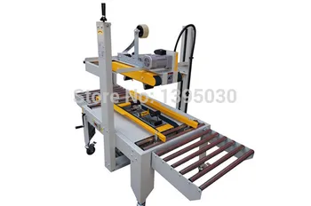 

1PC FXJ-6050 220V 180W Large Semi-Auto Box Case Carton Tape Sealer Machine Sealing With English Manual