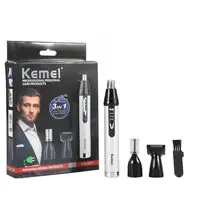 Большая Акция, 3 в 1, электрический триммер для носа, перезаряжаемая бритва, для мужчин, для удаления волос, для ушей в носу, для ушей, для стрижки бровей, клипер, вилка США