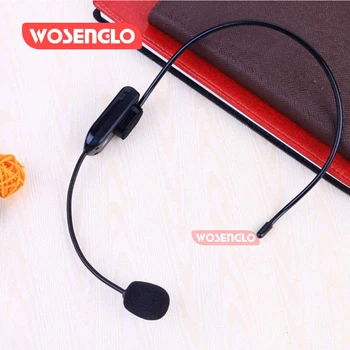 

Headset Bluetooth Head-mounted Headset Microphone Portable Lightweight Guide Lecture Speech Wireless Mic for Teaching Meeting