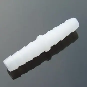 

14.2mm OD Plastic Pagoda Barbed Equal Coupling Hose Connector Pipe Fitting Tube Joint for Garden