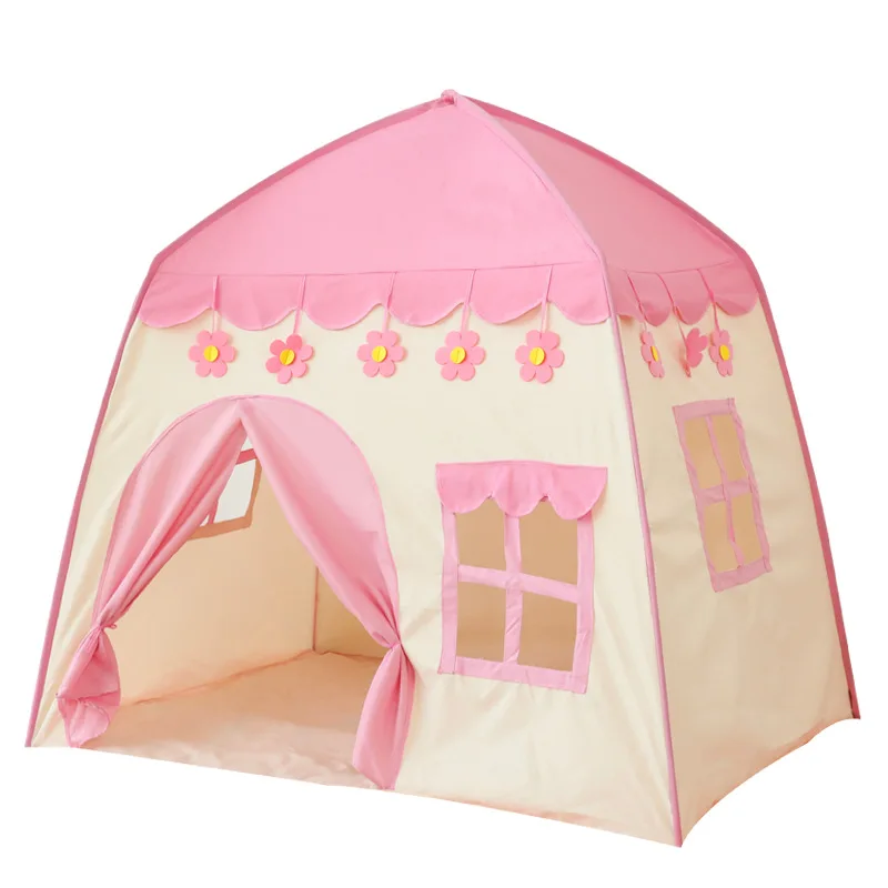 Children's Tent Baby Play House Super Large Room Flowers Blossoming House Tent Outdoor Tent Spot Kids Indoor Tent