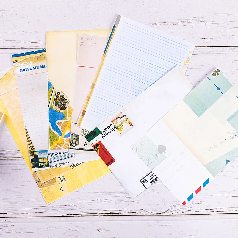 8 шт./компл. билет этикетки Бумага шаблон пакет для Скрапбукинг Happy planner изготовления открыток мусор журнал проекта