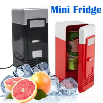 

Car Refrigerator Automoble Mini USB Refrigerator Freezer Frigobar Summer Cooling And Heating Ice Cream Geladeira Portatiln #YL5