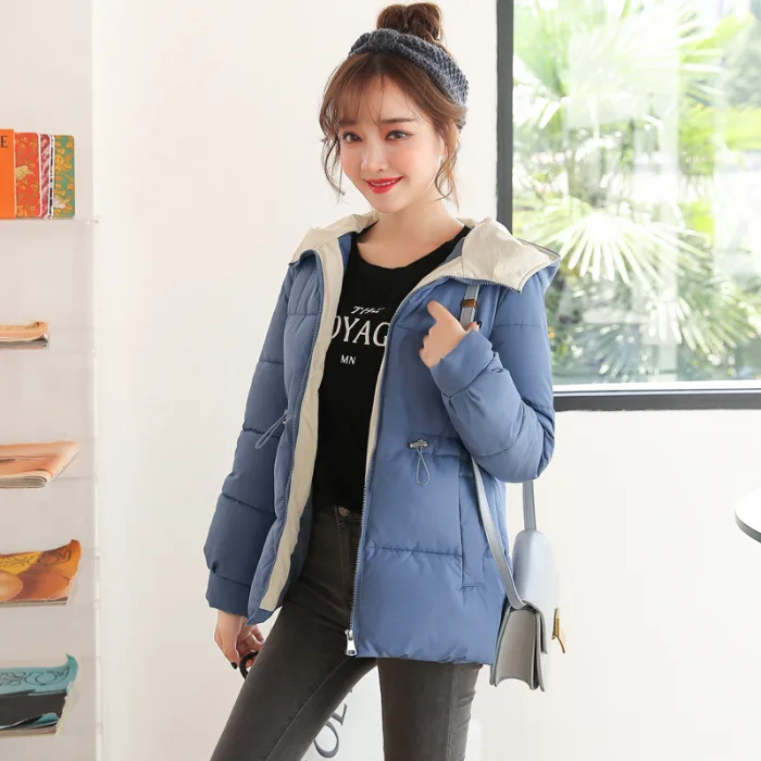 

Autumn And Winter New Style Short Versatile Coat INS Cotton-padded Jacket 2019 New Style Cotton-padded Clothes Women's Korean-st