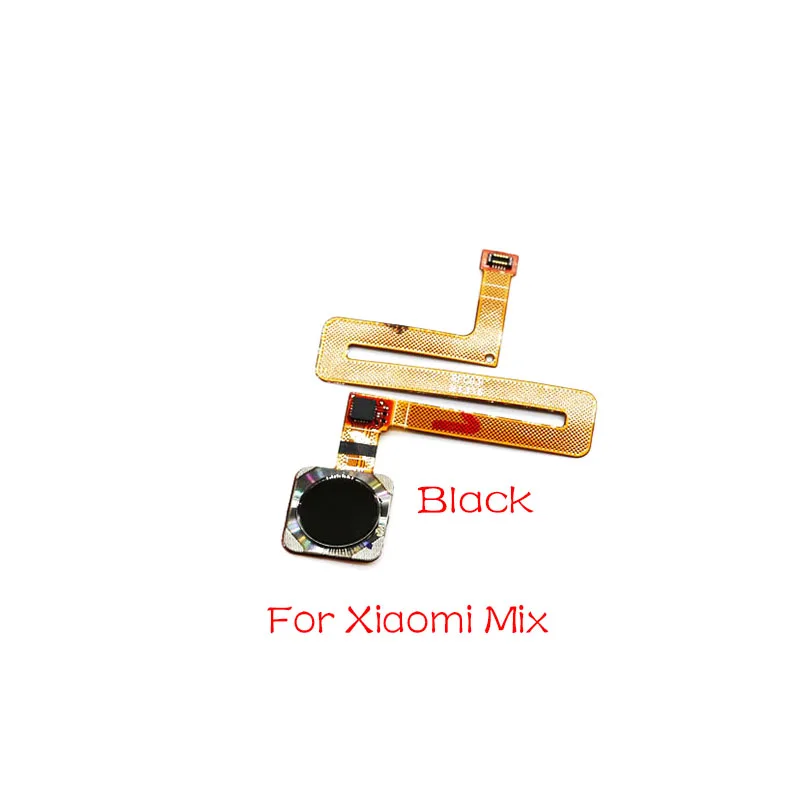Mix Black Отпечатков пальцев для Xiaomi mi Max 2 3/mi x 3 mi x2 2S mi x2S mi x3 считыватель пальцев сенсор Кнопка домой шлейф - Цвет: Mix Black