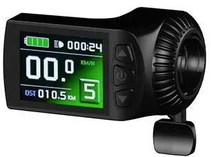 Colourful KT LCD9Anti-charge Electric Bicycle Display e bike Accessories Controller LCD Bike Panel 24V 36V 48V ebike
