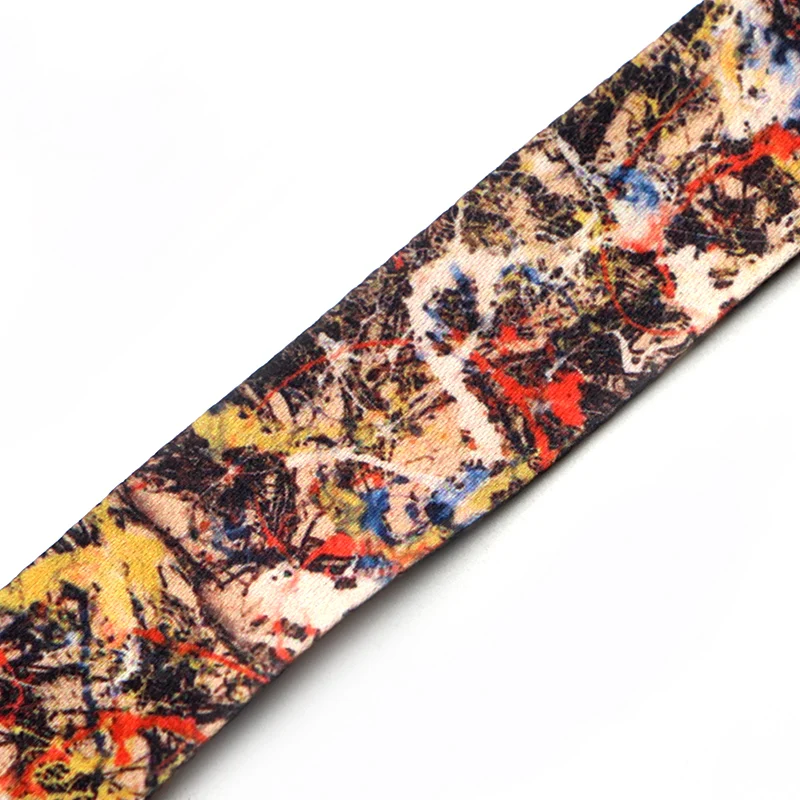 CA251 Джексон Поллок арт брелок Lanyards держатель удостоверения личности ID карта пропуск мобильный телефон USB бейдж держатель ключевой ремень