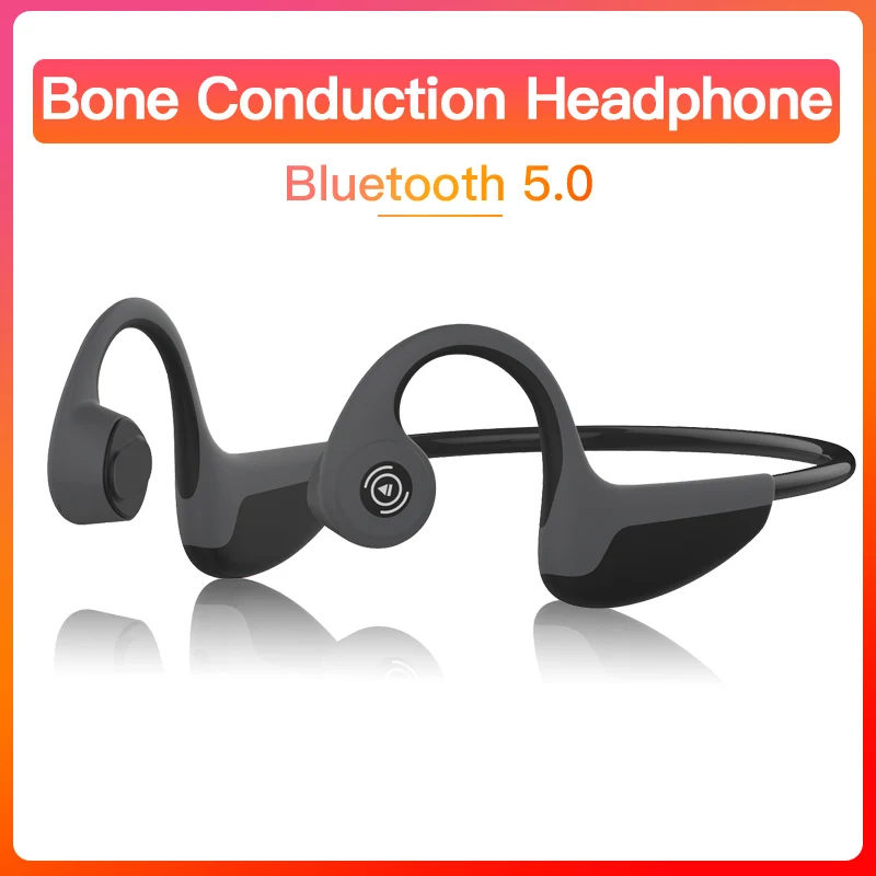 

Bluetooth 5.0 Z8 Wireless Headphones Bone Conduction Earphone Outdoor Sport Headset with Microphone Handsfree Headsets