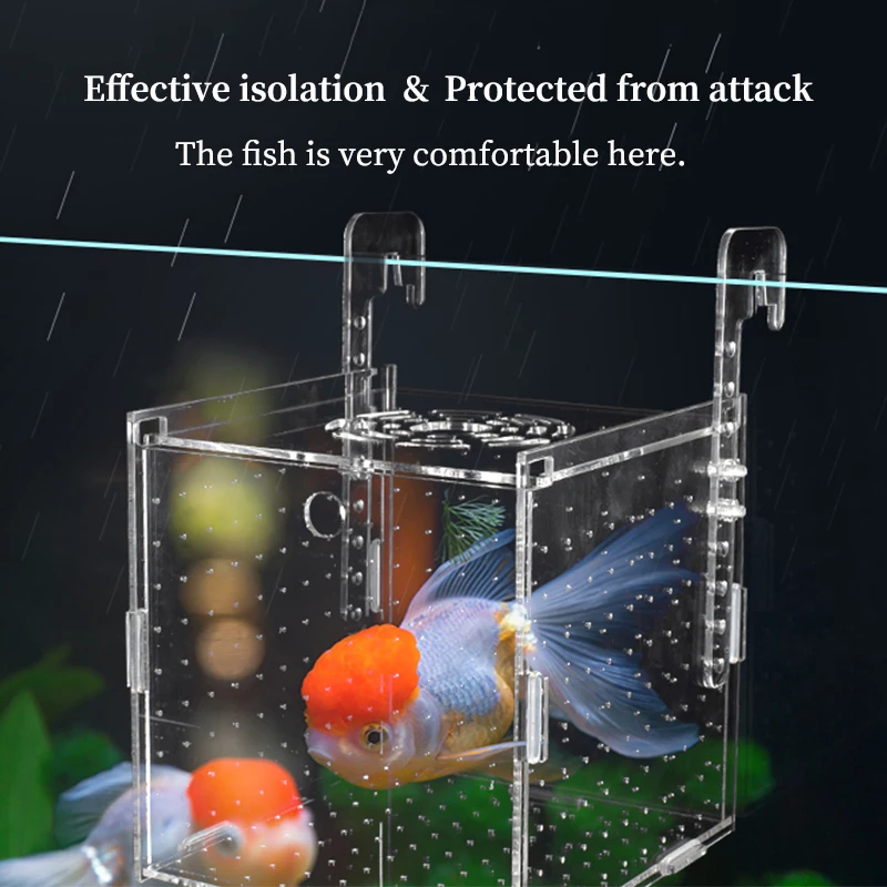 Aquarium Isolation Box Fish Tank Small Fry Breeding Box Multifunctional Spawning Hatching Room Aquarium Accessories Fish Supplie fish aquarium fish breeding box