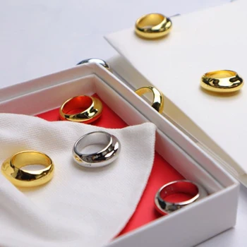 

New Hot Brand Cocktail Ring Jewelry For Women Gold Color Big Rings Copper Metal Rose Gold Rings Fashion Bar Party Rings Jewelry