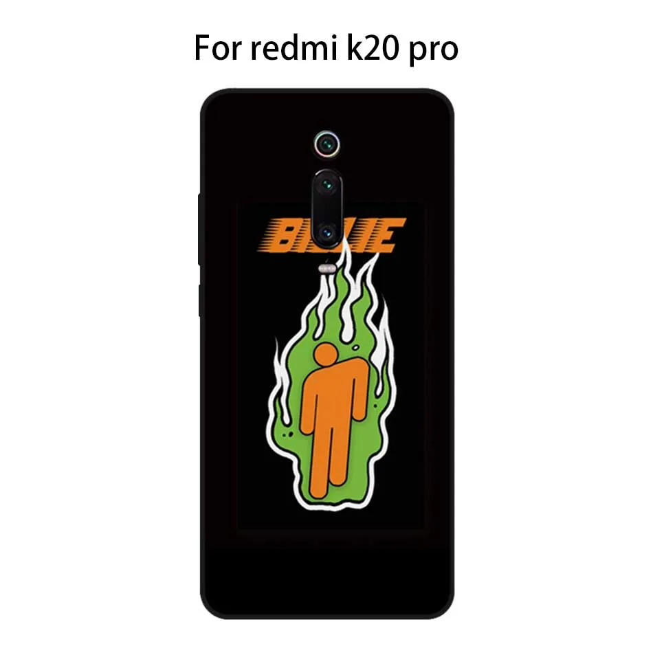 Музыкальный певец звезда Билли эйлиш чехол для Xiaomi Redmi note 7 k20 pro 7 note 5 6 4x 7a Прозрачный мягкий силиконовый чехол для телефона