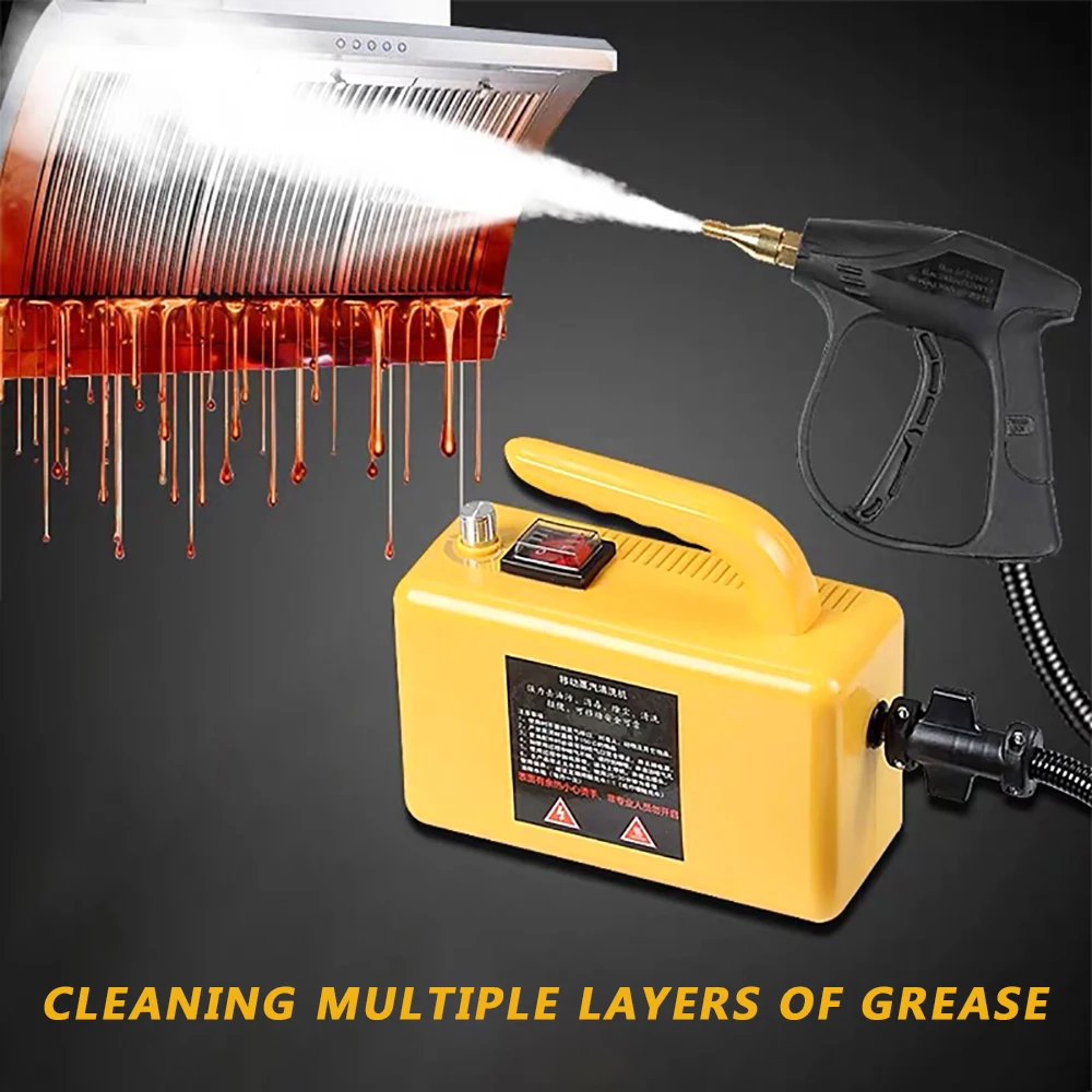 US $62.80 High Temperature Steam Cleaner Car Washer Household Air Conditioner Kitchen Range Hood Washing Machine Disinfection Tool