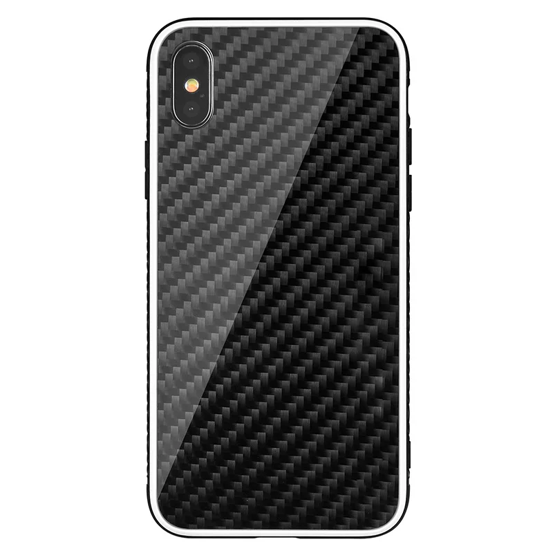 

New Style Creative Apple Phone Case Carbon Fiber Protective Case Applicable IPhone6/7/8/X/plus a Generation of Fat