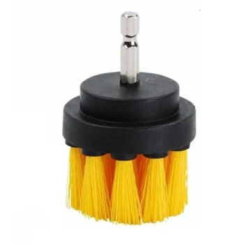

Set Of 2 Electric Drill Clean Brush Scrub Brush Powered Clean Tire Attachments