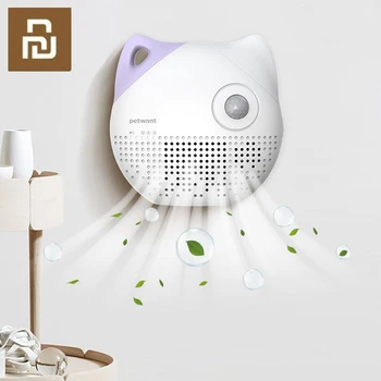 

Petwant 3 in 1 Pet Smart Sterilization Deodorizer Essential Oil Diffuser Air Purifier Filter Ozone Generator Ozonizador for Cat