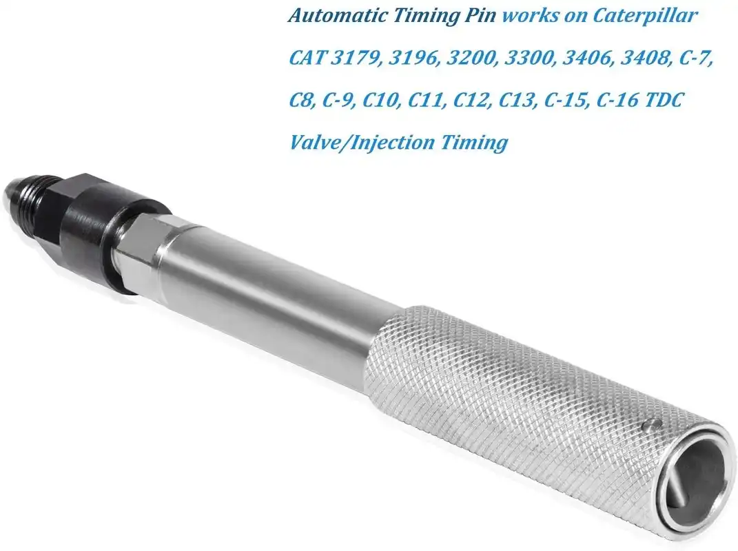 Alternative to 9U-7227 CAT Valve Timing Tool Injector Height Tool for Caterpiller 3406E C-15 and C-16 Silver