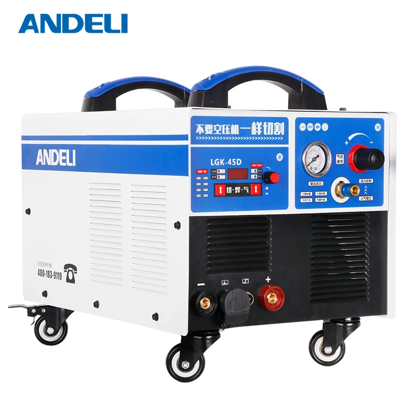 US $684.94 ANDELI Smart Draagbare Eenfase Plasma Cutter Met CUTMMA 2 In 1 CUT45DY Intelligente Plasma Snijmachine Dc Plazma Cut