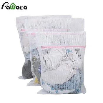 

Washing Machine Bag Zippered Fine Mesh Laundry Net Bag Pouch Upgrade Bra Socks Lingerie Bag Clothes Washing Storage Organizer