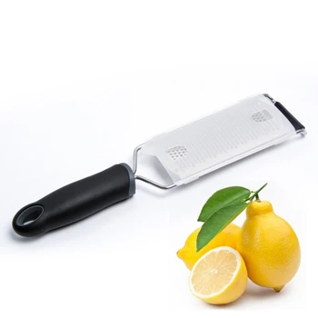 

1pc Stainless Lemon Cheese Vegetable Zester Grater Peeler Slicer Multifunctional Fruit Chocolate Shavings Grater NEW