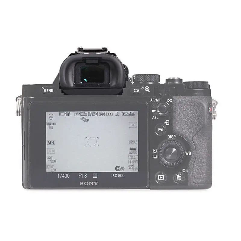 Eye Cup Replacement Eyepiece Viewfinder Eyecup Eyes Patch 10X For Camera Sony A7 A7R A7S M2 A7II A7SII camera viewfinder accessories