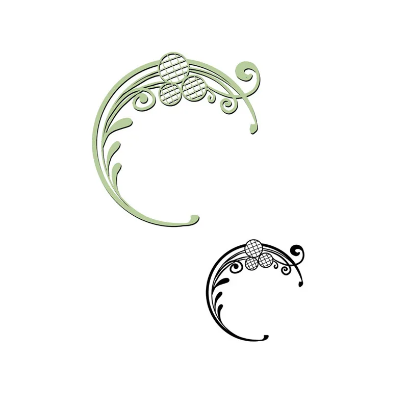 

Naifumodo Dies Cutting Leaf Circle Metal Cutting for DIY Scrapbooking Card Album Embossing Die Cut New Template