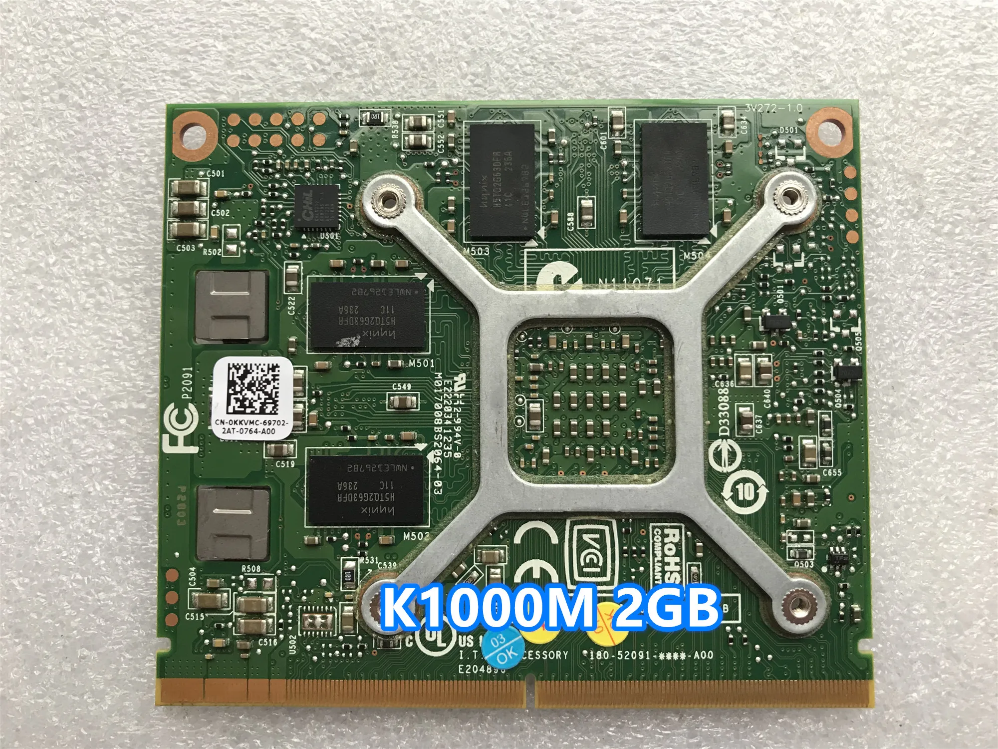 Quadro K1000M K 1000m VGA Видео Графическая карта N14P-Q1-A2 010176C00-600-G для ноутбука hp Elitebook 8560w 8570W dell m4800 m4700