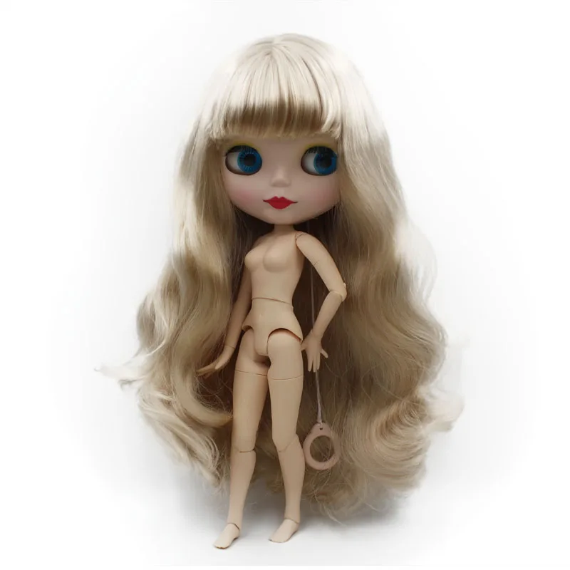 Кукла Обнаженная, похожая на куклу Blyth BJD, индивидуальные куклы могут изменить макияж и платье, сделай сам 12 дюймов шарнирные куклы для девочки 4 - Цвет: NO.3
