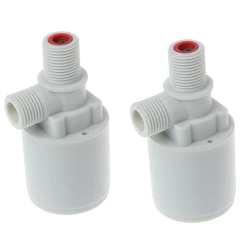 

NEW-Floating Ball Valve Automatic Float Valve Water Level Control Valve F/ Water Tank Water Tower 2Pcs