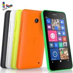 Nokia Lumia 635 оригинальный мобильный телефон Windows OS 4,5 "четырехъядерный 8G rom 5.0MP wifi gps 4G LTE разблокированный мобильный телефон